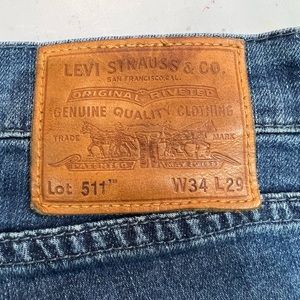 COPY - Levi’s 511 men’s jeans - brand new - W34 / L29 - Blue